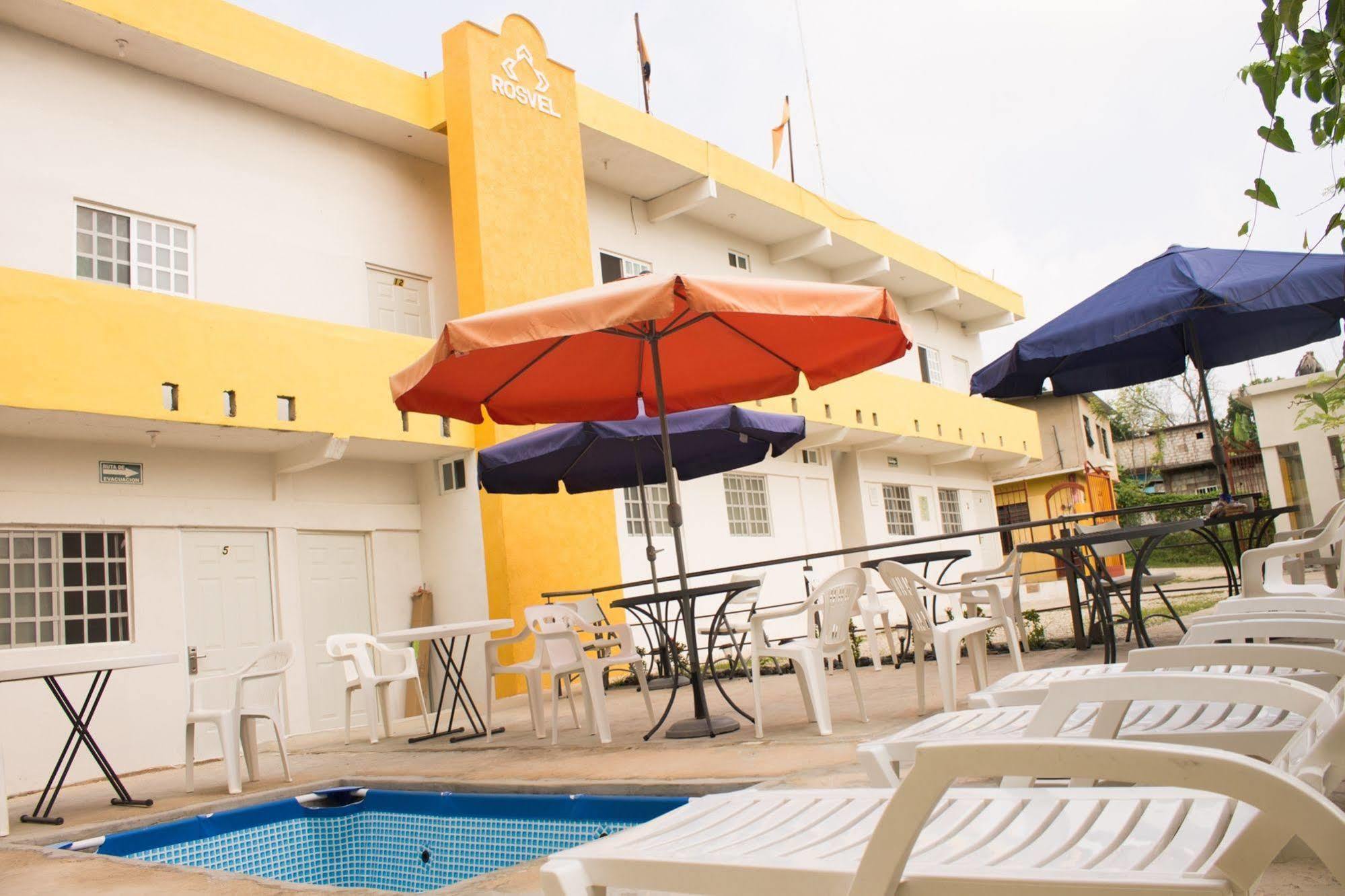 Rosvel Hotel Palenque Exteriör bild